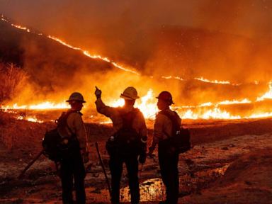 California fires weather forecast: Red flag warning to end Friday night