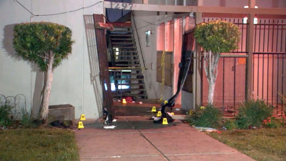 8 people shot, wounded at California apartment complex - ABC News