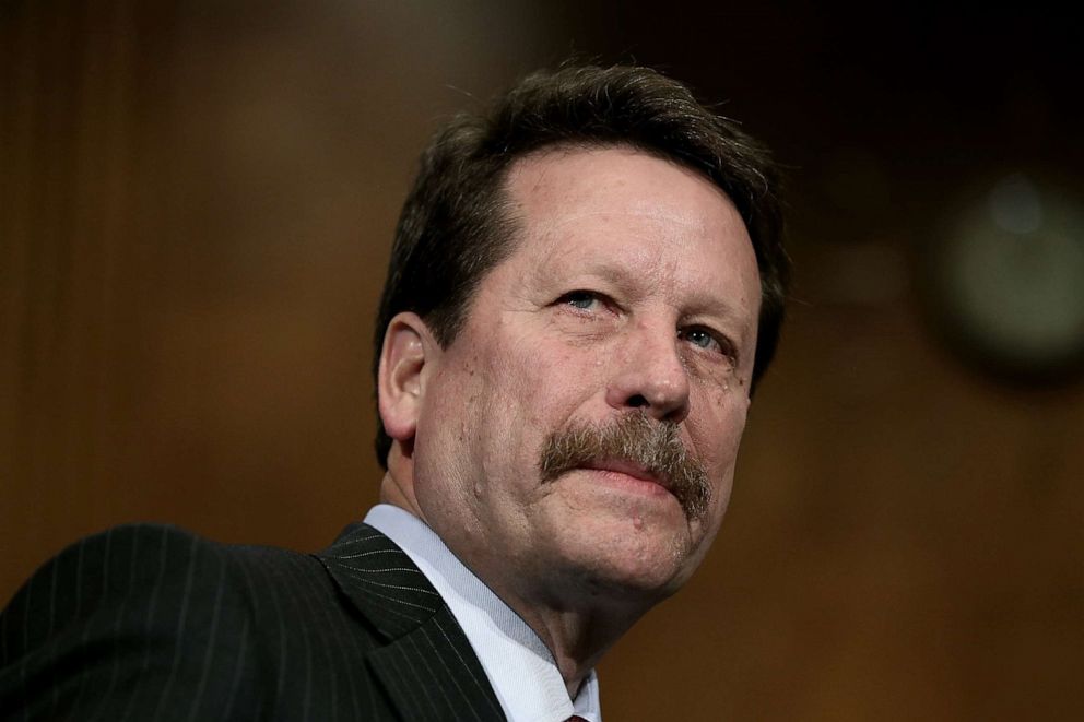 PHOTO: Dr. Robert Califf awaits the start of a hearing before the Senate Committee on Health, Education, Labor and Pensions on November 17, 2015, in Washington, DC.