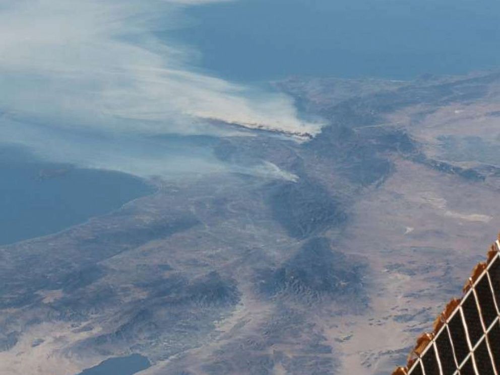 Striking Images Show California Wildfires From Space Abc News
