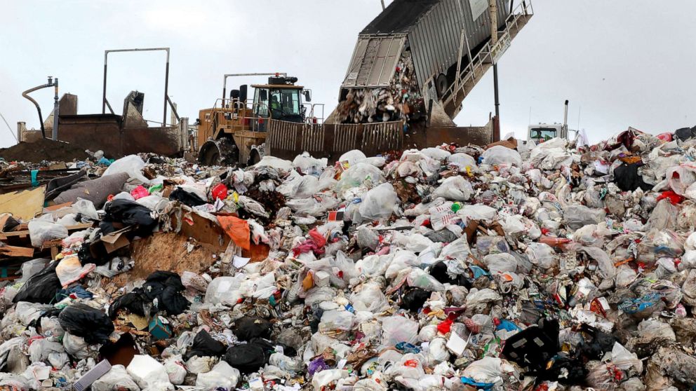 Greenpeace report finds most plastic goes to landfills as production ramps  up : NPR