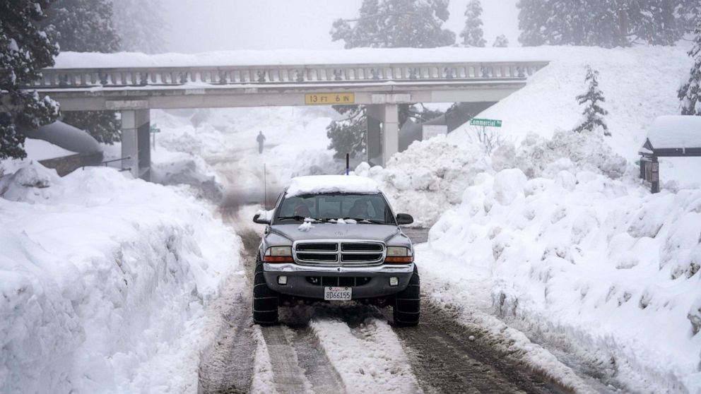 Cross-country storm slams the West before bringing tornadoes to the South