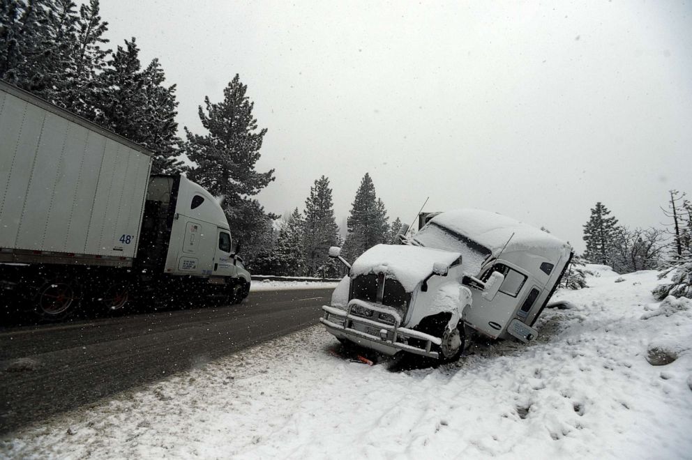 More than 33,000 without power as storm slams into California ABC News