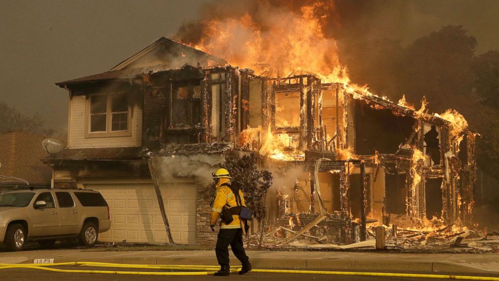 Wildfires tear through California; 10 dead, thousands evacuated - ABC News