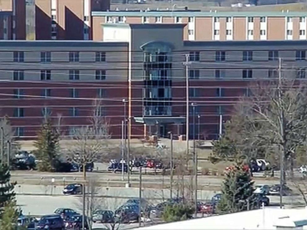 PHOTO: Central Michigan Universitys Campbell Hall, March 2, 2018.