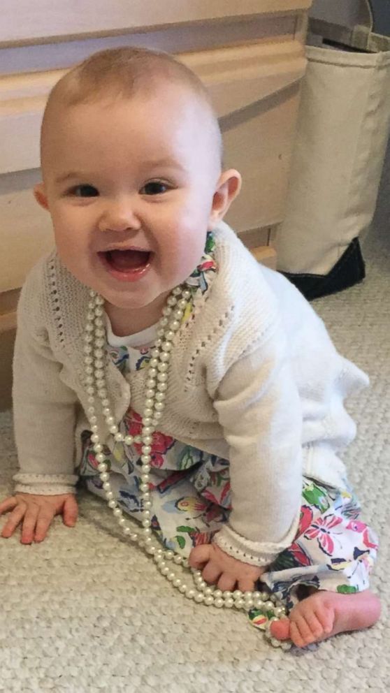 PHOTO: 9-month-old Emmie Lowright is a "miracle," according to her family. Her mother, Jennifer, gave birth to the baby after surviving breast cancer and going through multiple rounds of IVF. 
