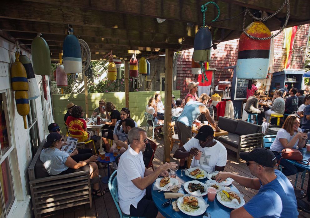 PHOTO: At the Canteen in Provincetown, Mass., owner Rob Anderson said he is trying to build a new normal after COVID-19.