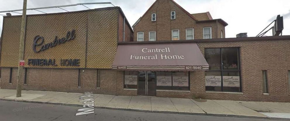 PHOTO: The bodies of 11 infants were discovered at the shuttered Cantrell Funeral Home in Detroit on Friday, Oct. 12, 2018.