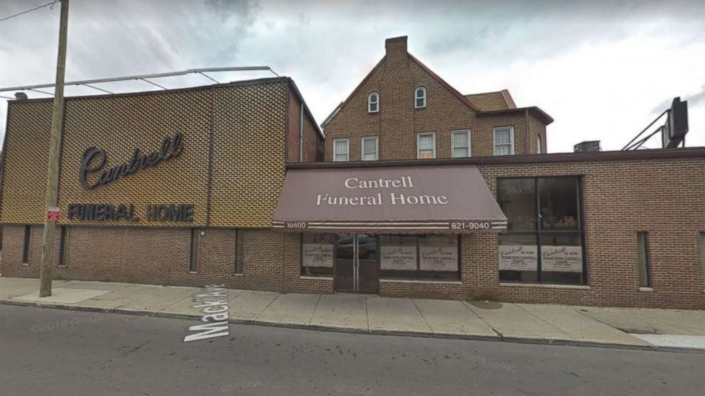 The bodies of 11 infants were discovered at the shuttered Cantrell Funeral Home in Detroit on Friday, Oct. 12, 2018.