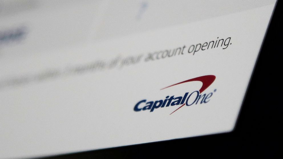 PHOTO: This Monday, July 22, 2019, photo shows Capital One mailing in North Andover, Mass. Capital One says a hacker got access to the personal information of over 100 million individuals applying for credit. (AP Photo/Elise Amendola)