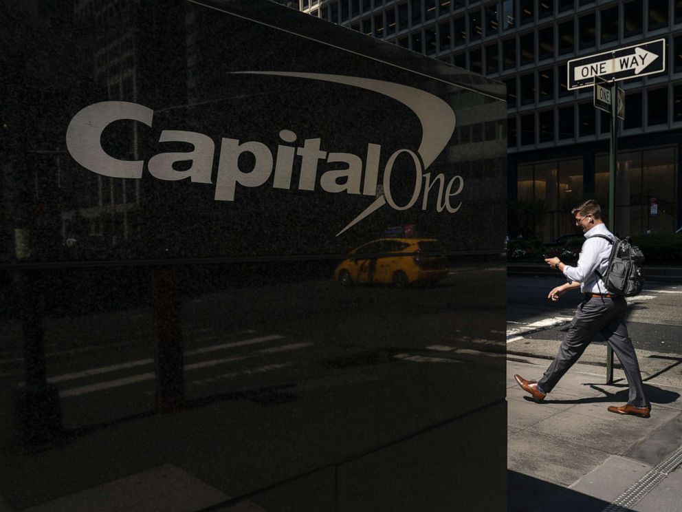 PHOTO: In one of the largest-ever thefts of bank data, a software engineer in Seattle was arrested for hacking into a Capitol One server and obtaining the personal data of over 100 million people.