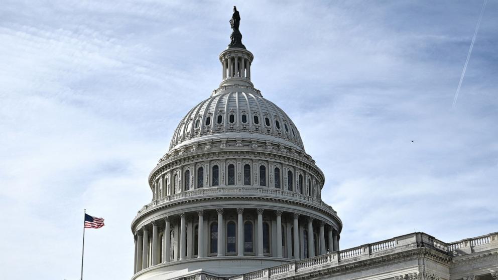 PHOTO: The US Capitol is seen in Washington, November 4, 2025.