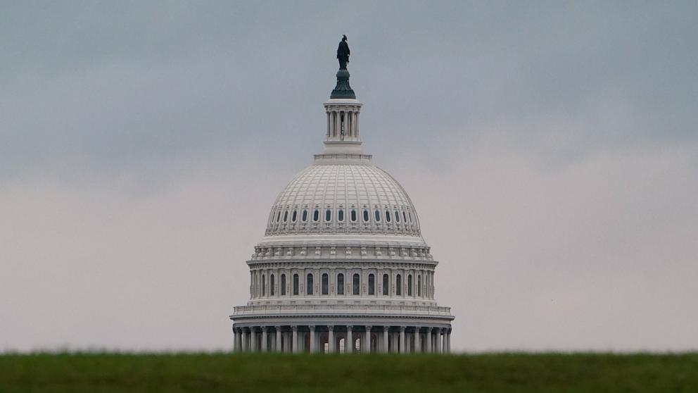 PHOTO: The U.S. Capitol during the thirteenth day of the U.S. government shutdown in Washington, October 13, 2025.