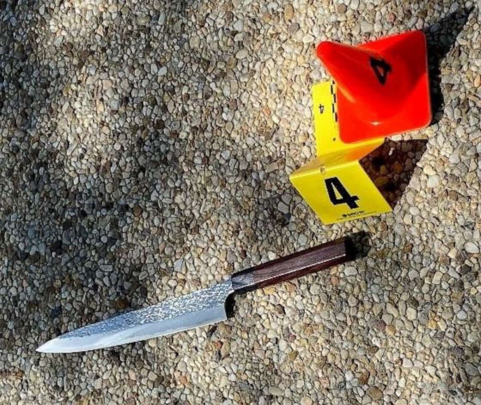 PHOTO: U.S. Capitol police released this image of the knife used in an attack against police at a checkpoint on April 2, 2021.