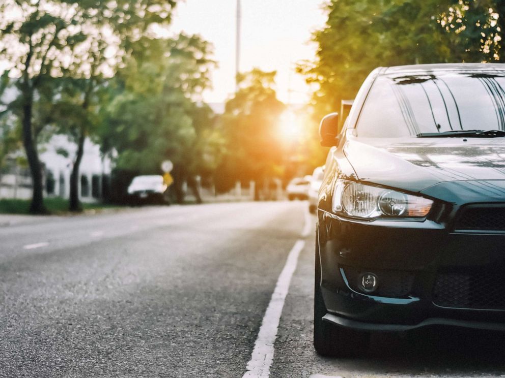 PHOTO: In this undated stock photo shows a car parked in the sun on a street.