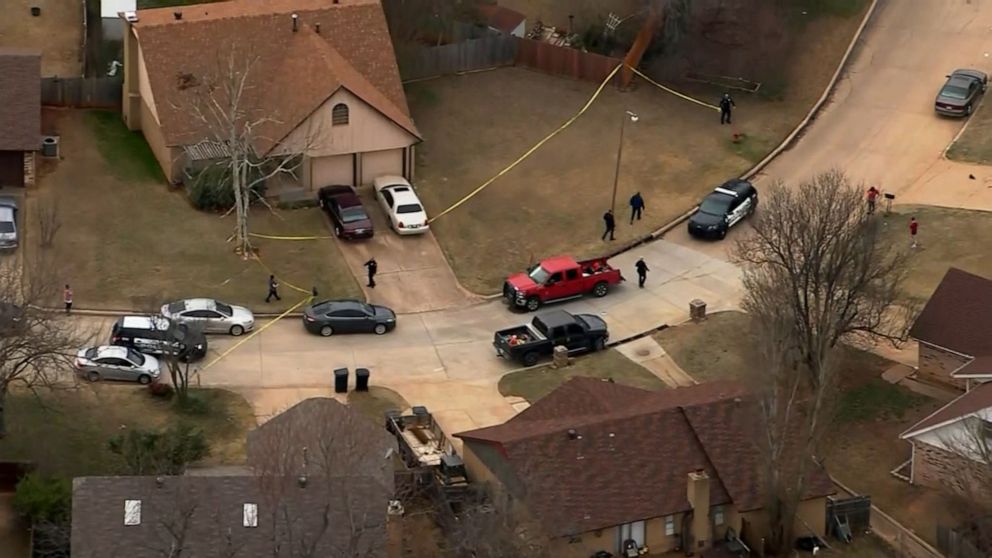 PHOTO: Multiple kids were hit by a car near Moore High School, in Moore, OK., Feb. 3, 2020.