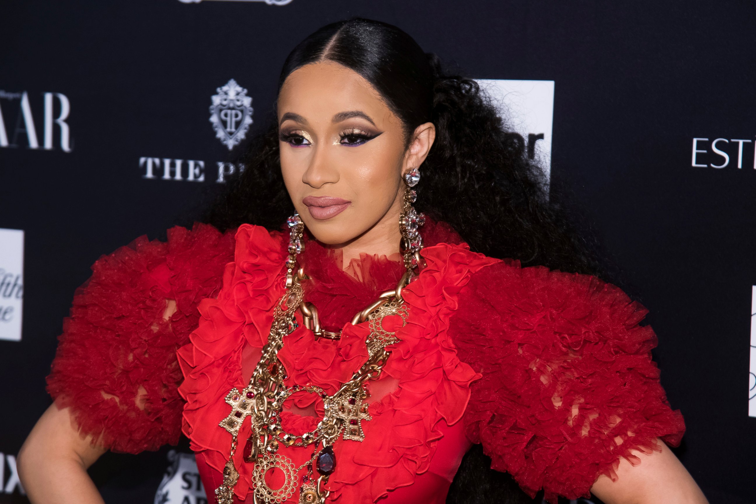 PHOTO: Cardi B attends the Harper's BAZAAR "ICONS by Carine Roitfeld" party at The Plaza on Friday, Sept. 7, 2018, New York. 