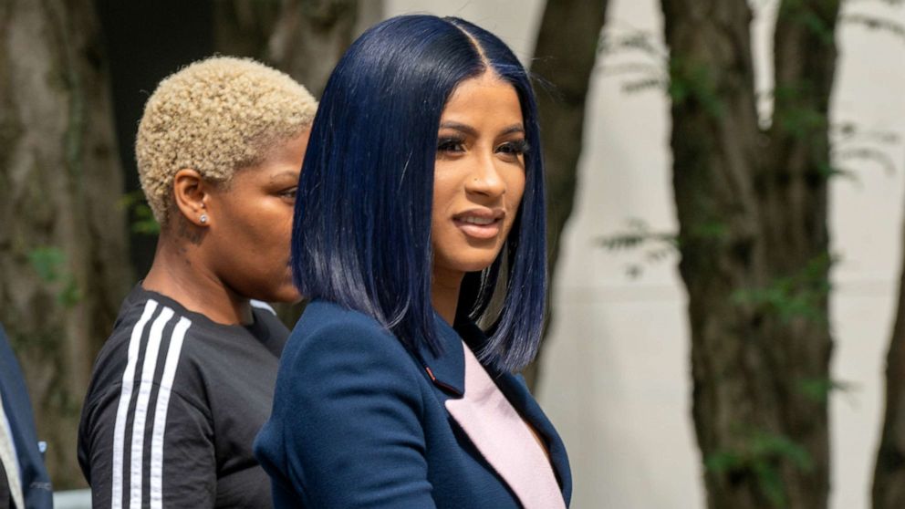 Rapper Cardi B pleaded not guilty to charges stemming from two August strip club fights