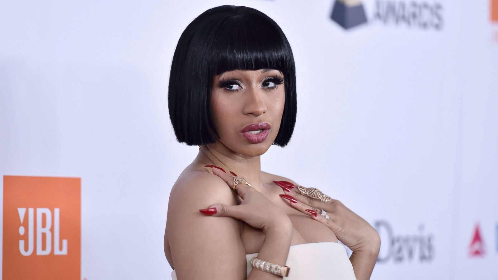 PHOTO: Recording artist Cardi B attends the Clive Davis and Recording Academy Pre-Grammy Gala and Grammy Salute to Industry Icons Honoring Jay-Z, Jan. 27, 2018.