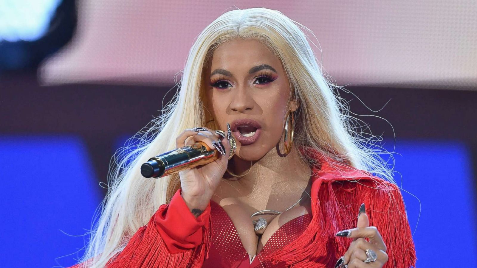 PHOTO: Rapper Cardi B performs onstage during a music festival in Central Park, Sept. 29, 2018, in New York.