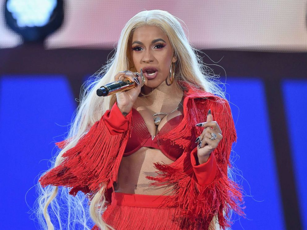 PHOTO: Rapper Cardi B performs onstage during a music festival in Central Park, Sept. 29, 2018, in New York.