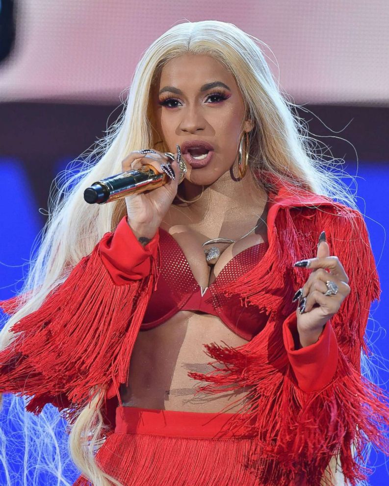 PHOTO: Rapper Cardi B performs onstage during a music festival in Central Park, Sept. 29, 2018, in New York.