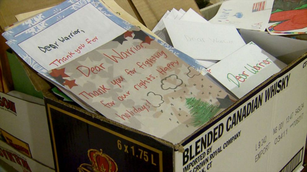 PHOTO: Laura Landerman-Garber has been collecting and sending holiday cards to troops in the U.S. and overseas for 16 years. This year, she is sending more than 160,000.