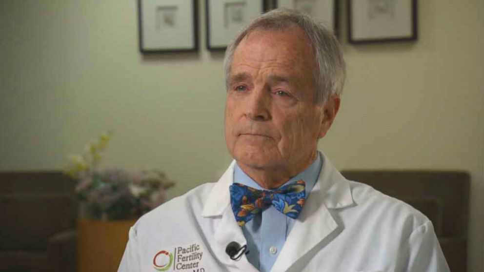 PHOTO: Dr. Carl Herbert, president and medical director at the Pacific Fertility center in San Francisco, said the center's refrigerator malfunctioned, affecting hundreds of eggs and embryos.