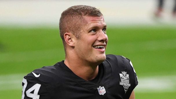 Carl Nassib Is The First Active NFL Player To Come Out As Gay : NPR