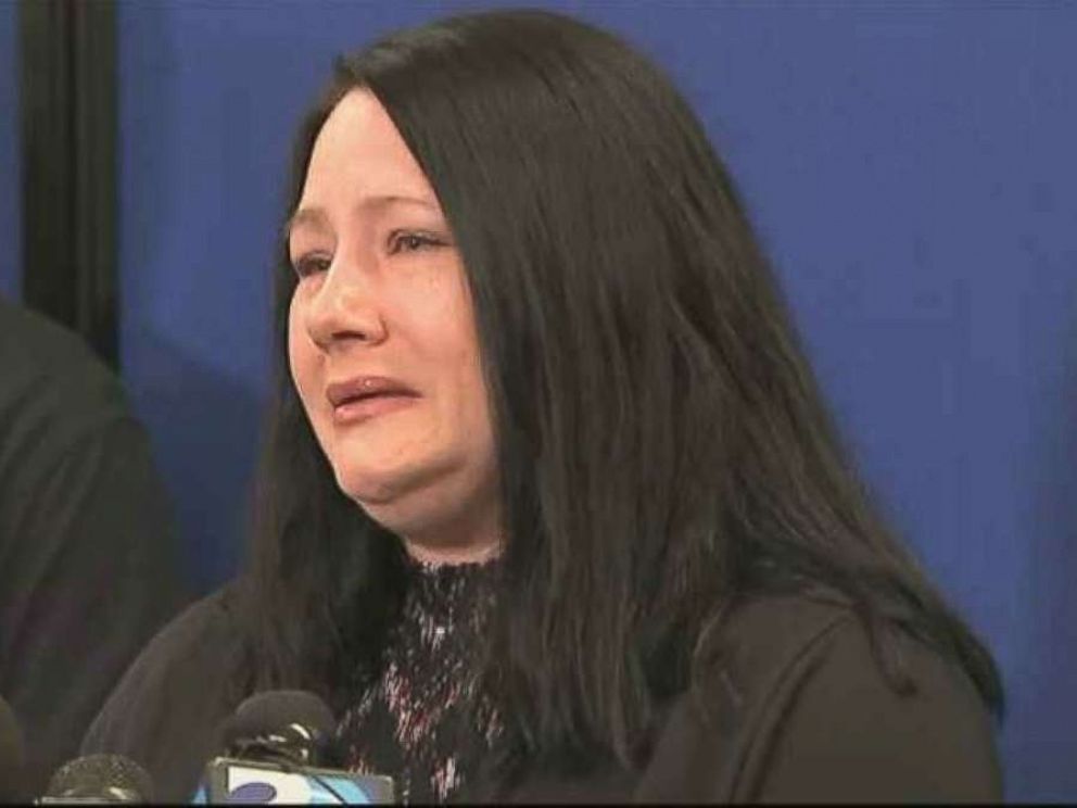 PHOTO: Carrie Ritch, the mother of missing 6-year-old boy Maddox, speaks at a press conference in Gastonia, N.C., on Tuesday, Sept. 25, 2018.