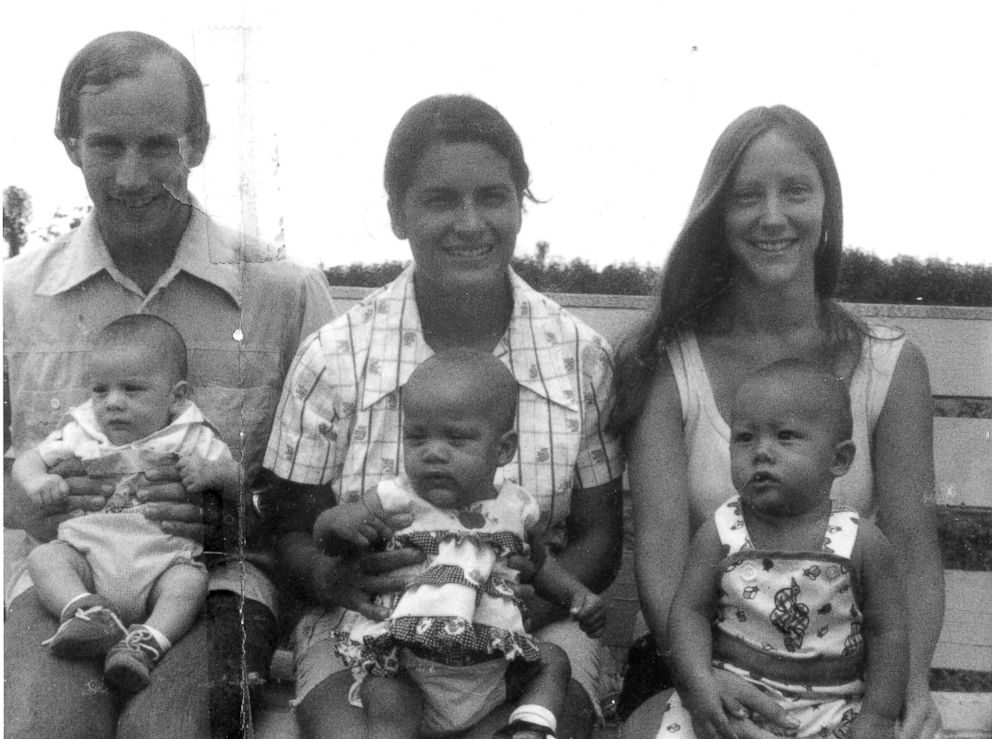PHOTO: Tim Carter is pictured with his wife Gloria Carter, their son Malcolm Carter, his niece Gloria and his sister Terry Carter Jones and her son Chaeoke Jones. Gloria, Malcolm, Gloria, Terry and Chaeoke all died at Jonestown.