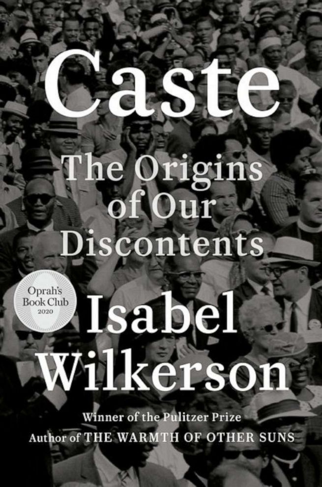 PHOTO: "Caste: The Origins of Our Discontents," by Pulitzer Prize-winning journalist Isabel Wilkerson, is one of the books banned at public libraries in Llano county, Texas. 