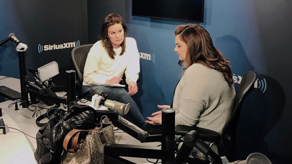PHOTO: Abby Johnson, whose life is the subject of a new film called "Unplanned," speaks with ABC News' Lauren Cavalea in New York.