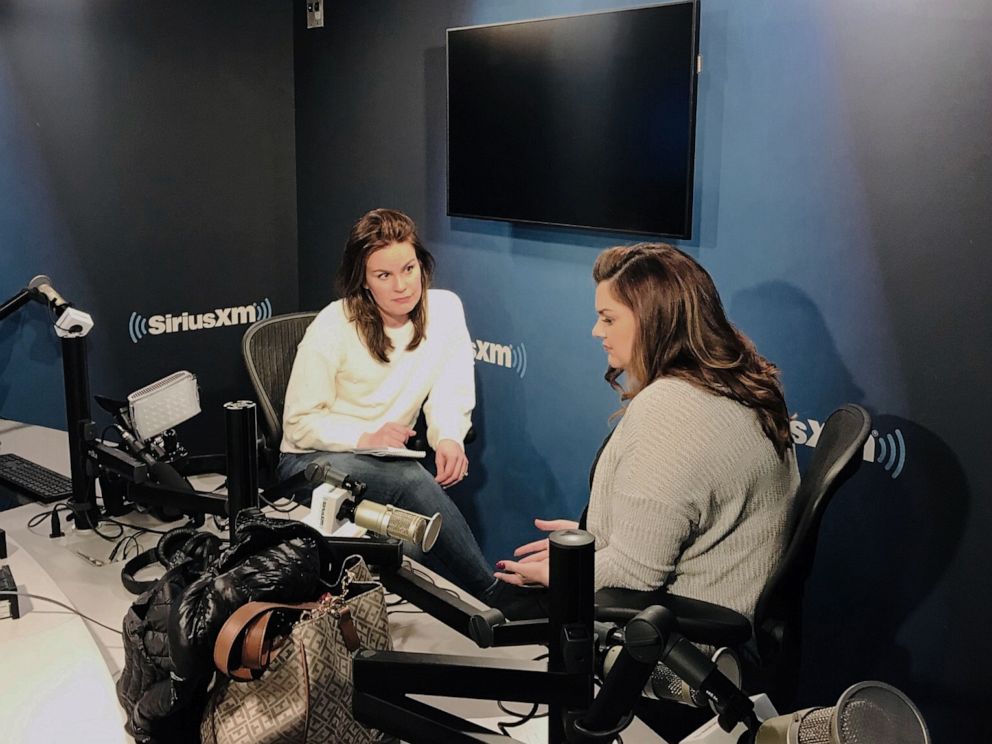 PHOTO: Abby Johnson, whose life is the subject of a new film called "Unplanned," speaks with ABC News' Lauren Cavalea in New York.