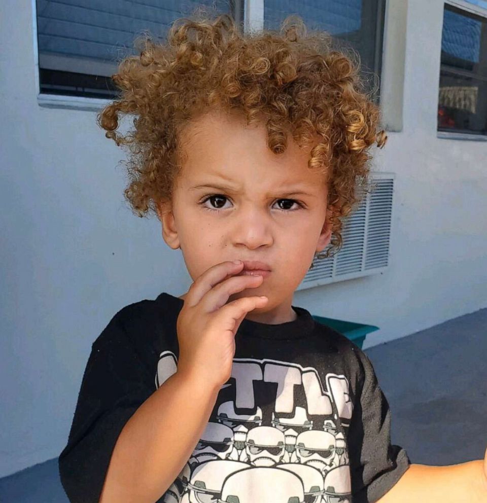 PHOTO: Leila Cavett's child, pictured, was found alone in a parking lot in Miramar, Florida.