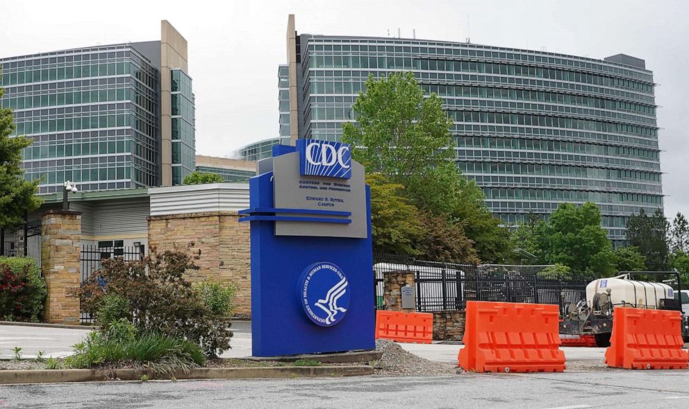 PHOTO: A general view of the Centers for Disease Control headquarters in Atlanta, April 23, 2020. 