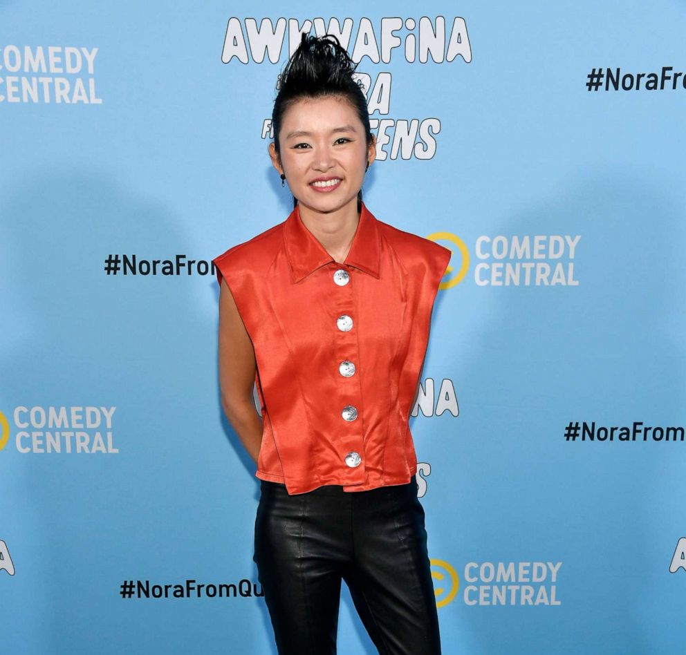 PHOTO: Actress Celia Au attends Comedy Central's "Awkwafina is Nora From Queens" premiere party, Jan. 15, 2020, in Los Angeles.