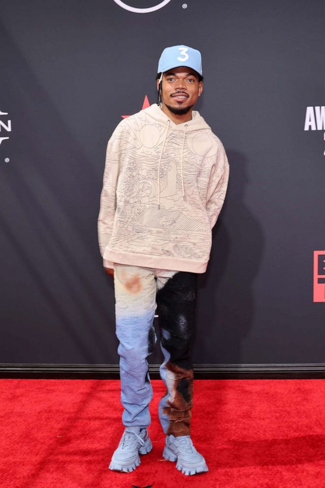 PHOTO: Chance the Rapper attends the 2022 BET Awards at Microsoft Theater on June 26, 2022, in Los Angeles.