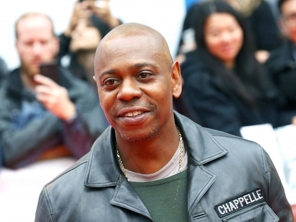 PHOTO: Dave Chappelle arrives to the premiere of A Star is Born during the 2018 Toronto International Film Festival, Sept. 9, 2018, in Toronto, Canada.