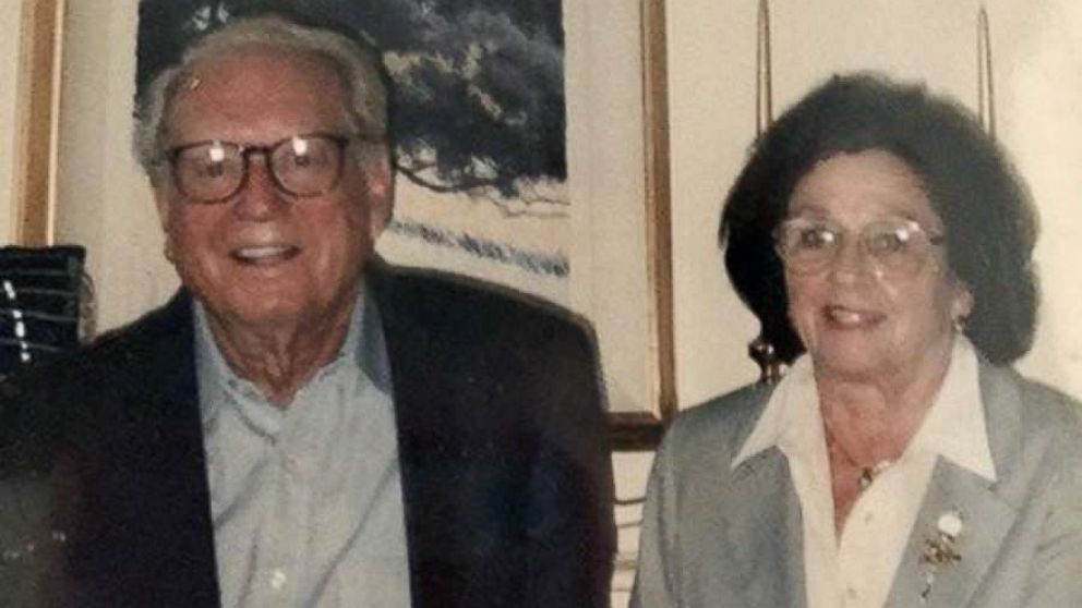 An undated photo of Charles and Sara Rippey who died in the Northern California wildfires.