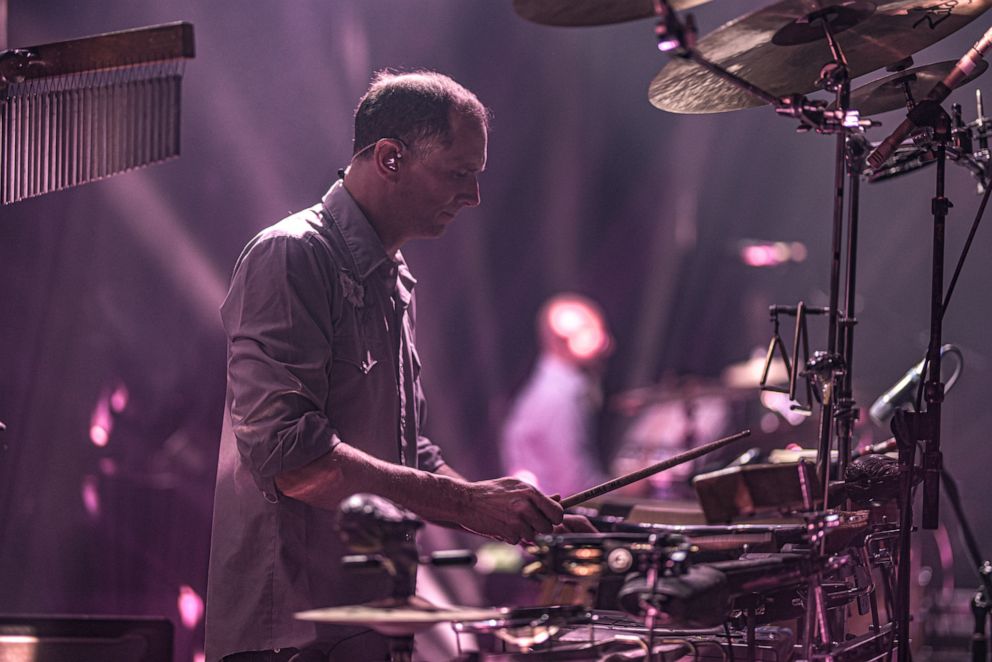 PHOTO: Charlie was an acclaimed percussionist with Lotus, helping kickstart the band's success in Philadelphia after graduating from Goshen College.