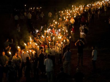 Violent conflict at Charlottesville rally, a one year look back in photos