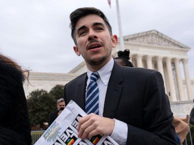 Protests outside of Supreme Court capture growing fears for transgender Americans