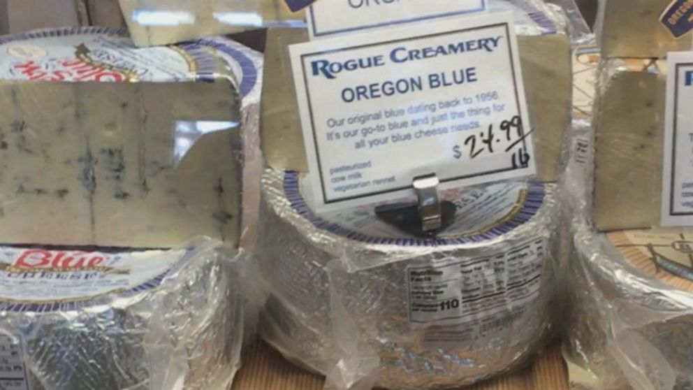 PHOTO: In Central Point, Oregon, Rogue Creamery Cheese has been open since 1933.