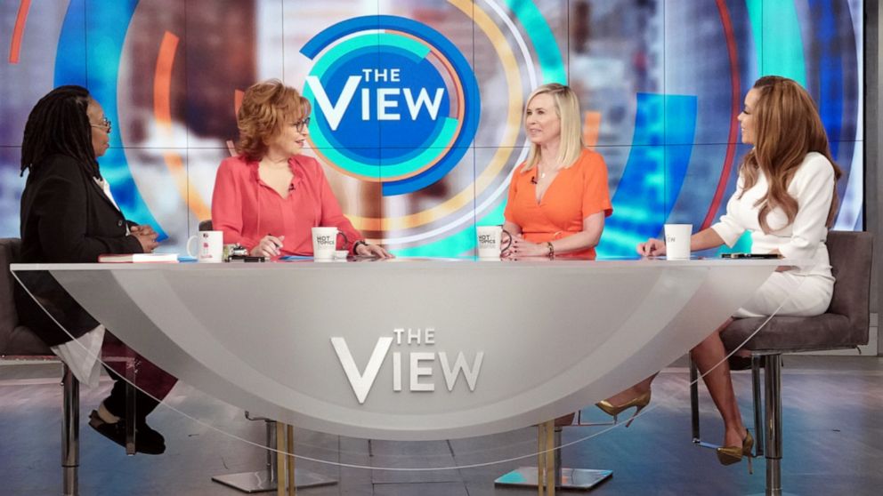 Comedian Chelsea Handler opens up about what she learned in therapy on "The View" with co-hosts Whoopi Goldberg, Joy Behar, and Sunny Hostin on Tuesday, April 9, 2019.