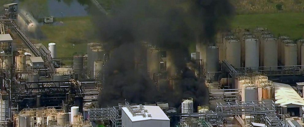 Huge explosion and fire rocks Texas chemical plant; at least one person