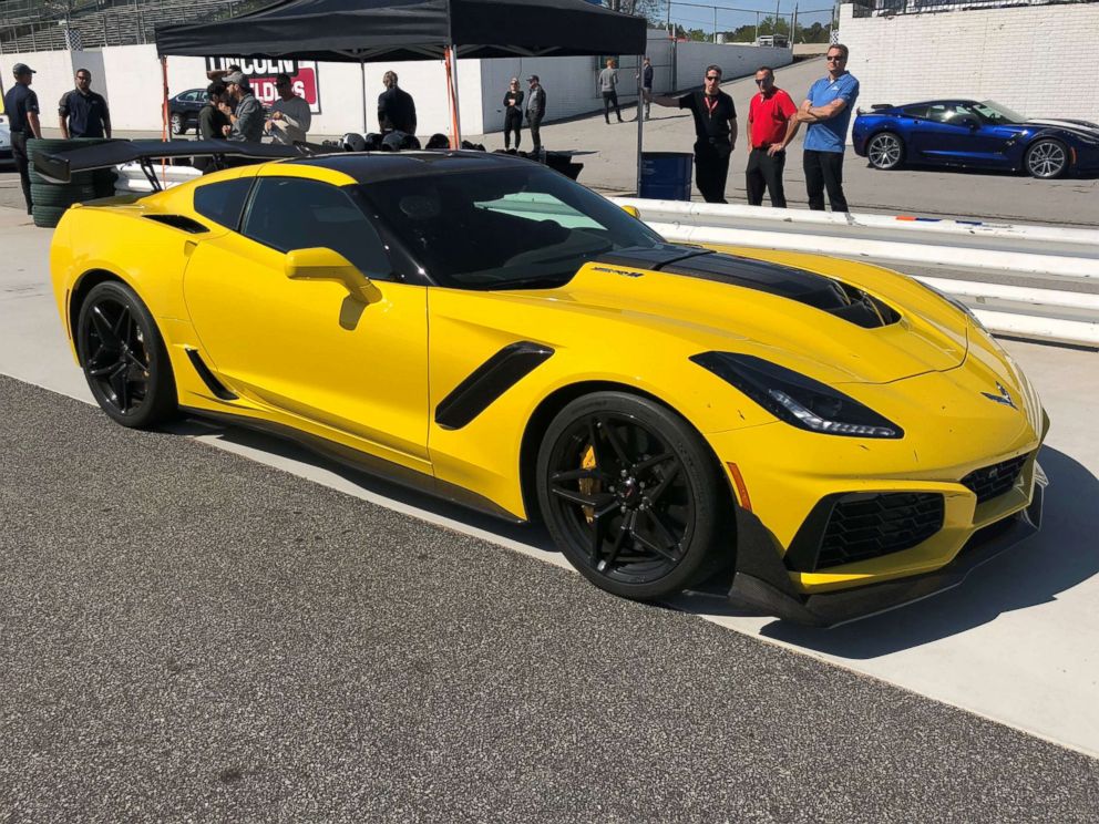 PHOTO: Chevrolet says the ZR1 has a top speed of 212 mph for the coupe version and 208 mph for the convertible.