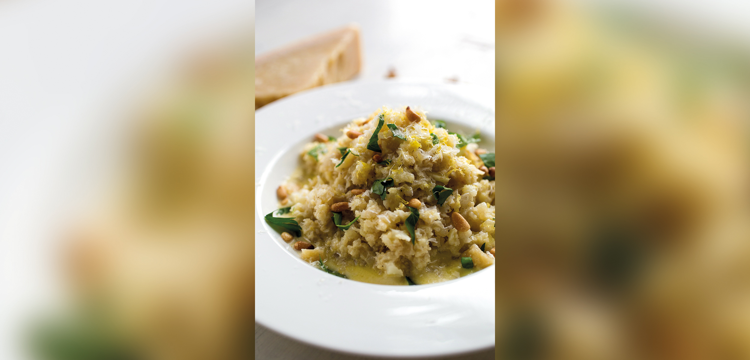 PHOTO: "The Chew" co-host Carla Hall's cauliflower "risotto" is photographed here.