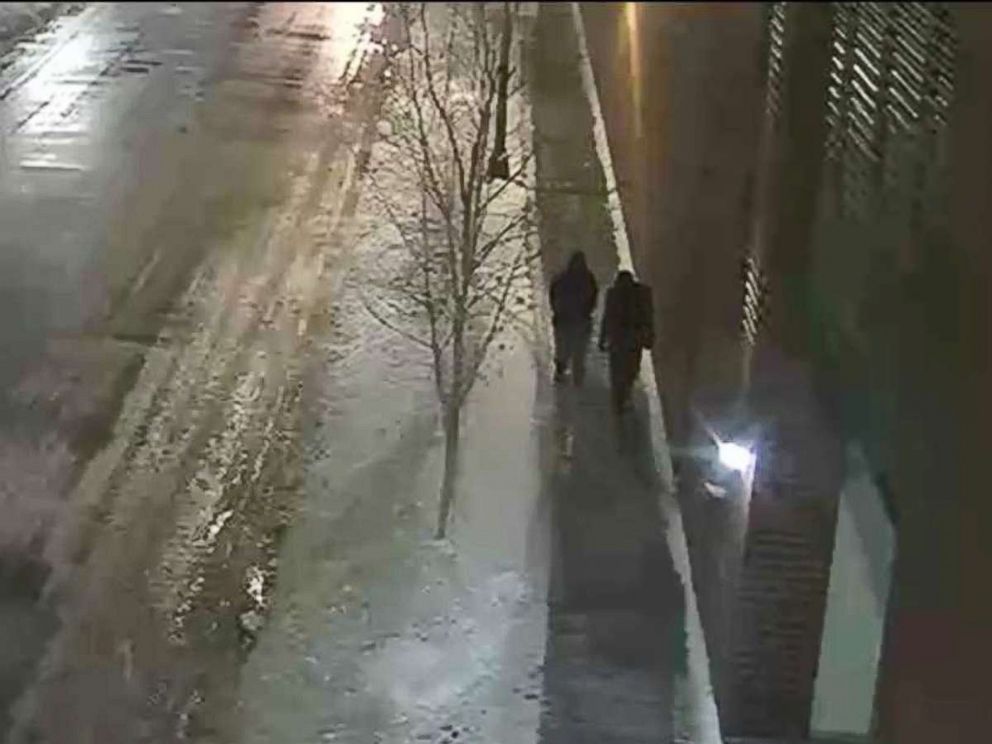 PHOTO: Chicago police are looking to identify and interview the two people pictured, who were walking in the area where Jussie Smollett said he was attacked.
