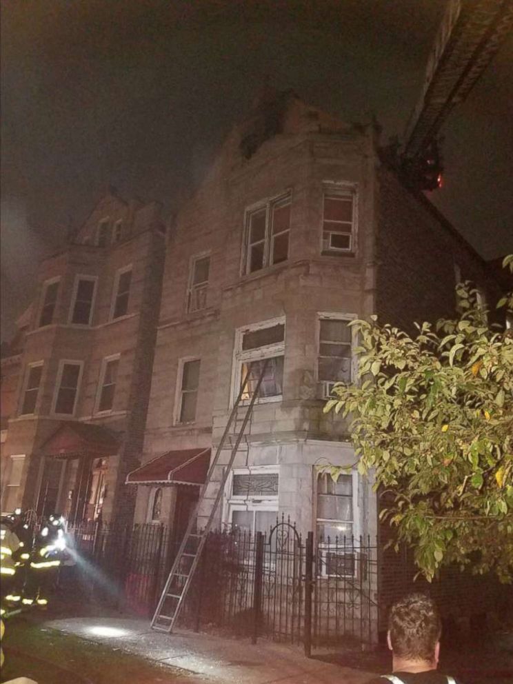 PHOTO: A fire in Chicago killed 8 people, including 6 children, on Aug. 26, 2018.